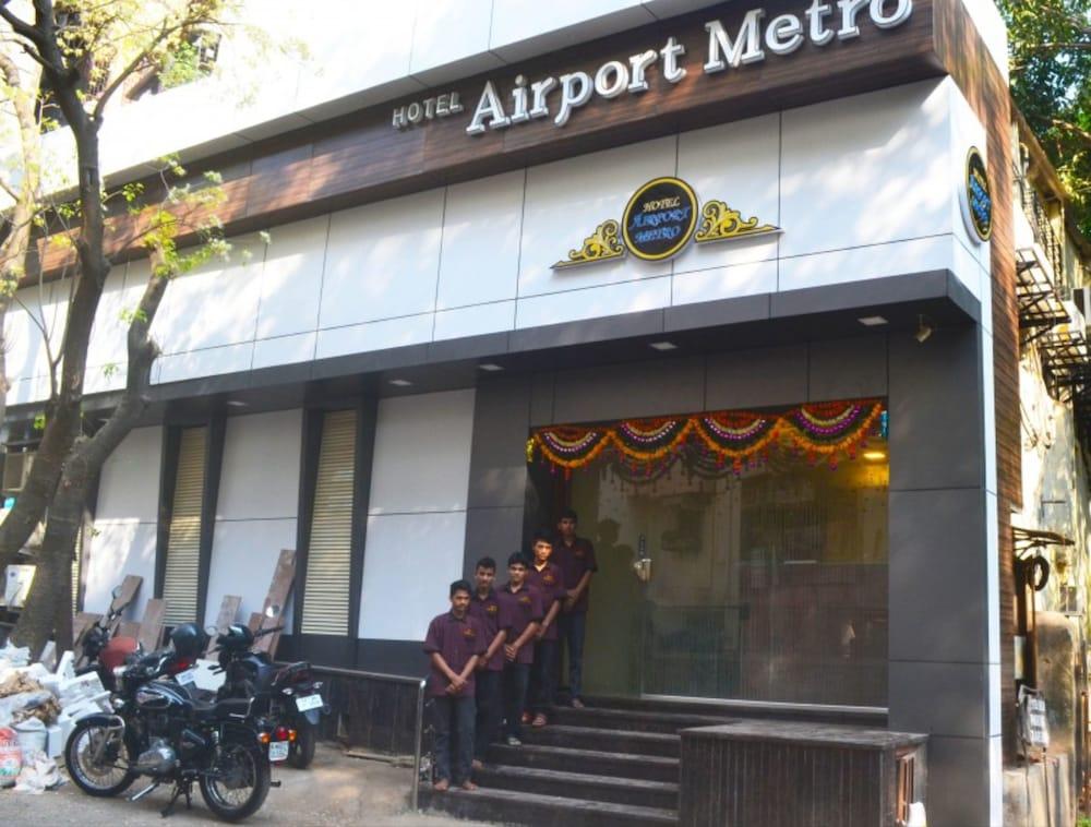 Airport Metro Hotel Mumbai Bagian luar foto