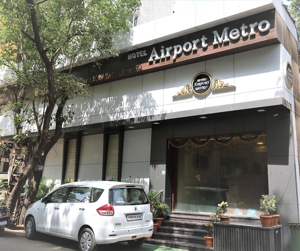 Airport Metro Hotel Mumbai Bagian luar foto